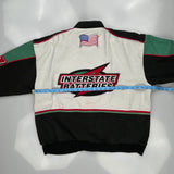 Bobby Labonte Interstate Batteries Nascar Bomber Jacket - XL Black Polyester