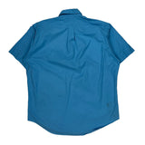 Ralph Lauren Short Sleeve Shirt - Large Blue Cotton
