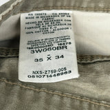 Wrangler Cargo Pants - 36W 34L Gray Cotton