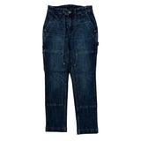 Duluth Carpenter Jeans - 28W UK 8 Dark Wash Denim