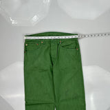 501 Levis Jeans - 31W 31L Green Cotton