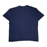 Michigan Football Nike College T-Shirt - XL Blue Cotton