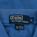 Polo By Ralph Lauren Polo Shirt - Small Blue Cotton