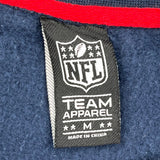 New England Patriots Nfl Football Sweatshirt - Medium Navy Cotton