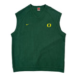 Team O Nike Sweater Vest - XL Green Cotton