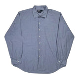 Bonnard Polo By Ralph Lauren Checked Shirt - XL Blue Cotton