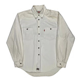 Levis Denim Shirt - Large White Cotton