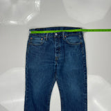 Levis 501 Jeans - 32W 30L Blue Cotton