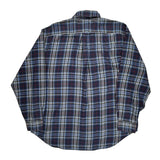 Tommy Hilfiger Checked Shirt - Medium Blue Cotton