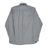 Tommy Hilfiger Checked Shirt - Large Gray Cotton