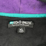 Ecko Unltd Graphic Hoodie - XL Purple Cotton
