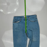 501 Levis Jeans - 36W 30L Blue Denim