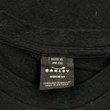 Oakley Long Sleeve T-Shirt - XL Black Cotton