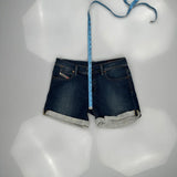 Diesel Denim Shorts - 30W UK 10 Dark Wash Denim