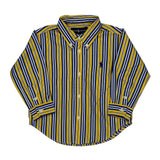 Age 18 Months Ralph Lauren Striped Shirt - 3XS Multicoloured Cotton