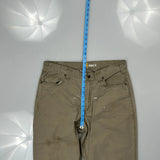 Carhartt Carpenter Trousers - 34W 34L Khaki Cotton