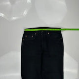 Levis Jeans - 32W 27L Black Cotton