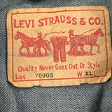 Levis Western Denim Jacket - XL Blue Denim