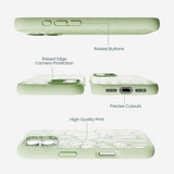 Sage Green Cacti iPhone 17 Case