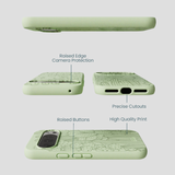 Sage Green Cacti Google Pixel 10/10 Pro Case