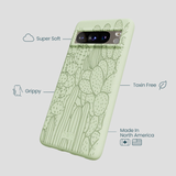 Sage Green Cacti Google Pixel 8 Pro Case