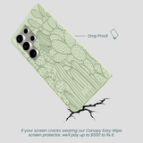 Sage Green Cacti Samsung Galaxy S25 Ultra Case