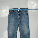Levis Jeans - 32W 30L Blue Cotton