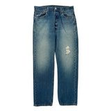 501 Levis Jeans - 30W 27L Blue Denim