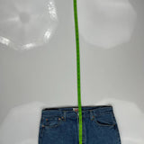 501 Levis Jeans - 35W 26L Blue Cotton