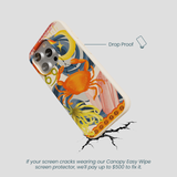 Seashell Cancer Crab iPhone 16 Pro Case