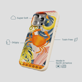 Seashell Cancer Crab iPhone 16 Pro Case