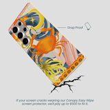 Seashell Cancer Crab Samsung Galaxy S25 Ultra Case