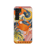 Seashell Cancer Crab Samsung Galaxy S25 Case