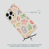 Seashell Carbs iPhone 13 Pro Max Case