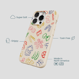 Seashell Carbs iPhone 13 Pro Case