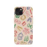 Seashell Carbs iPhone 13 Case