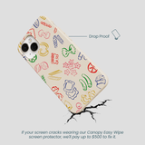Seashell Carbs iPhone 13 Case