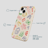 Seashell Carbs iPhone 13 Case