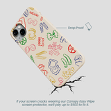 Seashell Carbs iPhone 14 Plus Case