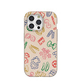 Seashell Carbs iPhone 15 Pro Case
