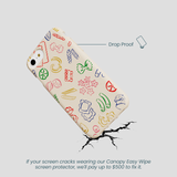 Seashell Carbs iPhone 6/6s/7/8/SE Case