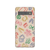 Seashell Carbs Google Pixel 7a Case