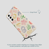Seashell Carbs Samsung Galaxy S22 Case