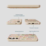 Seashell Carbs Samsung Galaxy S24 Case
