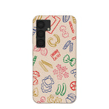 Seashell Carbs Samsung Galaxy S25 Case