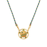 Necklace California Email-Blanc