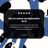 Electric Blue Cat Cow Google Pixel 6a Case