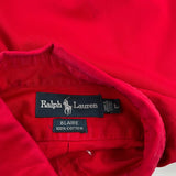 Blaire Ralph Lauren Shirt - Large Red Cotton