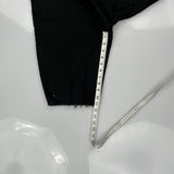 Levis Denim Shorts - 32W 10L Black Denim