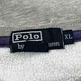 Polo By Ralph Lauren Sweatshirt - XL Grey Cotton